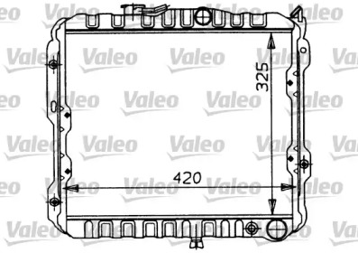 Теплообменник VALEO 730449