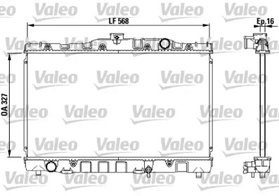 Теплообменник VALEO 730468