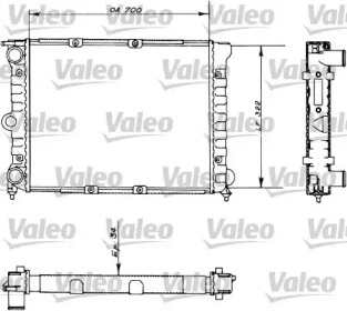 Теплообменник VALEO 730485