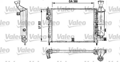 Теплообменник VALEO 730491