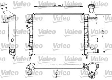 Теплообменник VALEO 730498