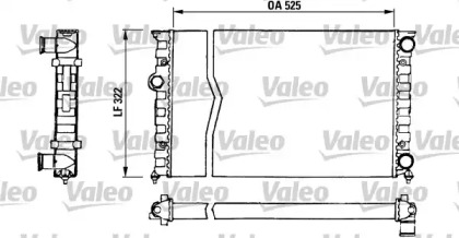 Теплообменник VALEO 730505