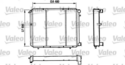 Теплообменник VALEO 730511