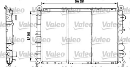 Теплообменник VALEO 730518