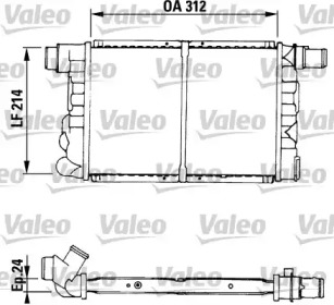 Теплообменник VALEO 730519