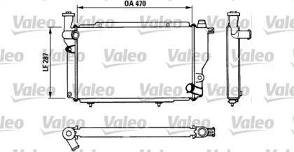 Теплообменник VALEO 730534