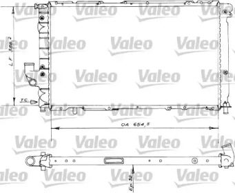 Теплообменник VALEO 730536