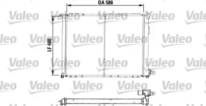 Теплообменник VALEO 730549