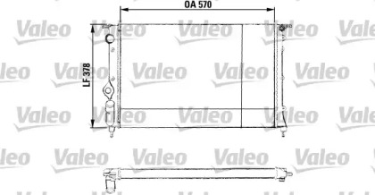 Теплообменник VALEO 730551