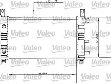 Теплообменник VALEO 730558