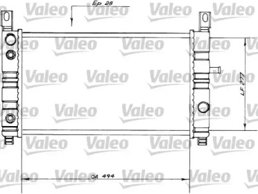 Теплообменник VALEO 730559