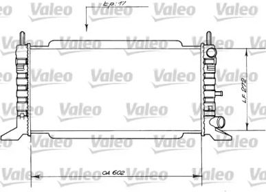 Теплообменник VALEO 730560