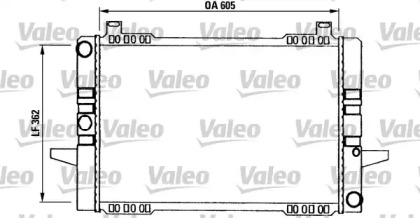 Теплообменник VALEO 730562