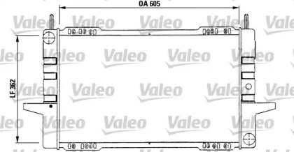 Теплообменник VALEO 730566