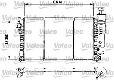 Теплообменник VALEO 730573