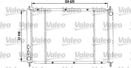 Теплообменник VALEO 730591