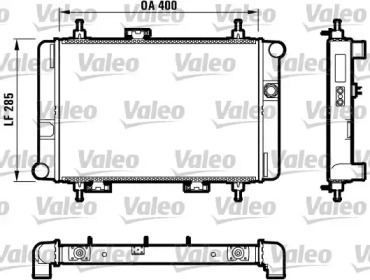 Теплообменник VALEO 730592