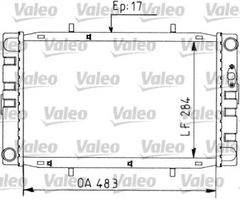 Теплообменник VALEO 730593