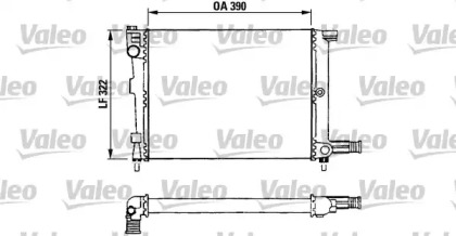 Теплообменник VALEO 730632