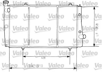 Теплообменник VALEO 730634