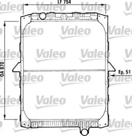 Теплообменник VALEO 730646