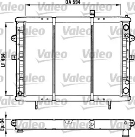 Теплообменник VALEO 730668