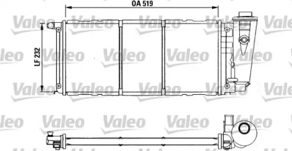 Теплообменник VALEO 730839