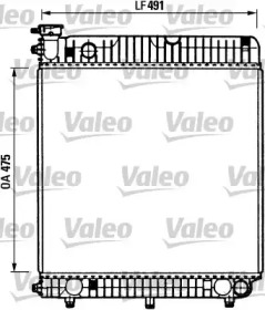 Теплообменник VALEO 730883