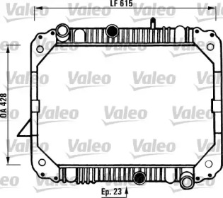 Теплообменник VALEO 730892