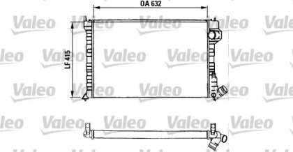 Теплообменник VALEO 730934