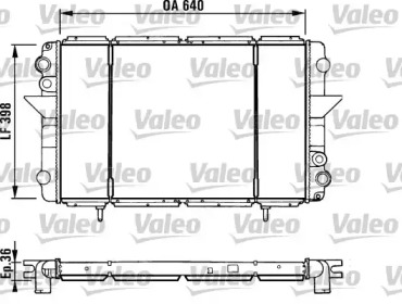 Теплообменник VALEO 730940