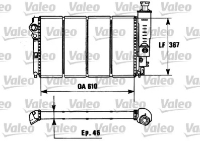 Теплообменник VALEO 730953