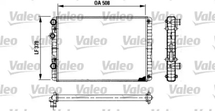 Теплообменник VALEO 730954