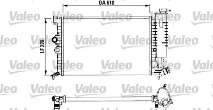 Теплообменник VALEO 730960