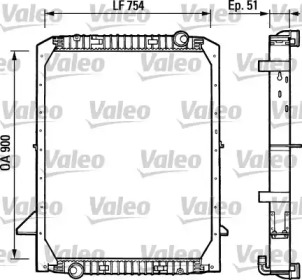 Теплообменник VALEO 730965