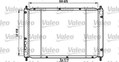 Теплообменник VALEO 730970