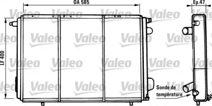 Теплообменник VALEO 730973