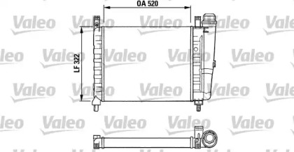 Теплообменник VALEO 730991