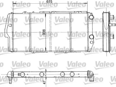 Теплообменник VALEO 730992