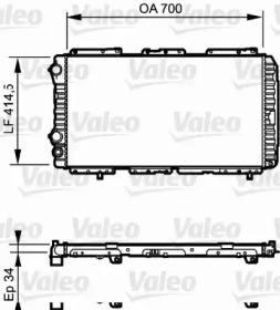 Теплообменник VALEO 730995