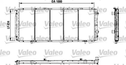 Теплообменник VALEO 730999