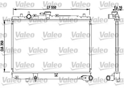 Теплообменник VALEO 731036