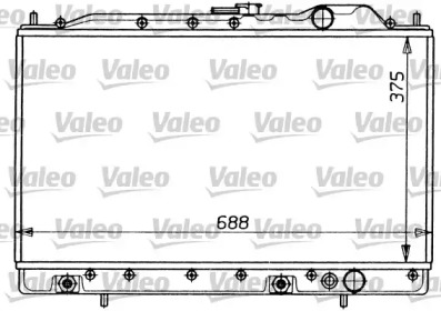 Теплообменник VALEO 731054