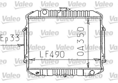 Теплообменник VALEO 731071