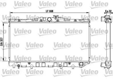 Теплообменник VALEO 731095