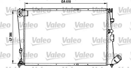 Теплообменник VALEO 731103