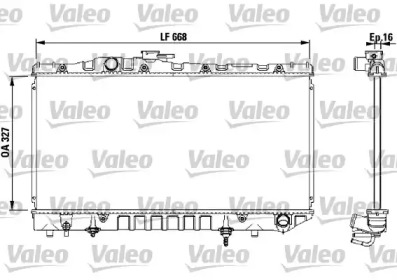 Теплообменник VALEO 731114