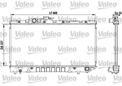 Теплообменник VALEO 731115