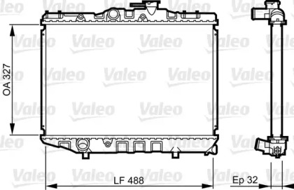 Теплообменник VALEO 731122