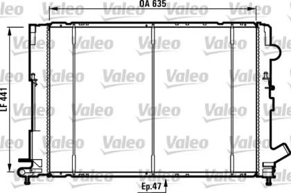 Теплообменник VALEO 731161